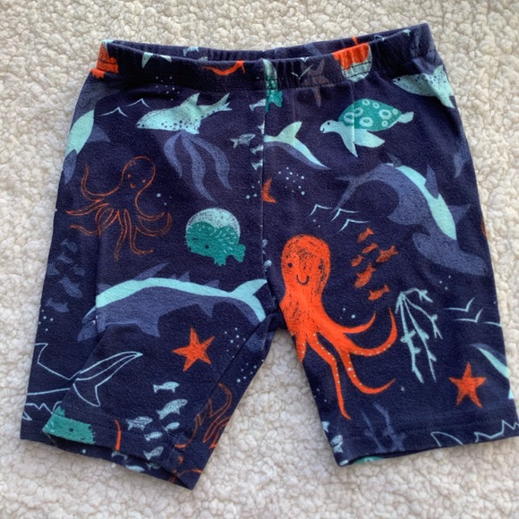 Carters 3T Ocean Animals Short Sleeve & Shorts Set - Picture 2 of 8
